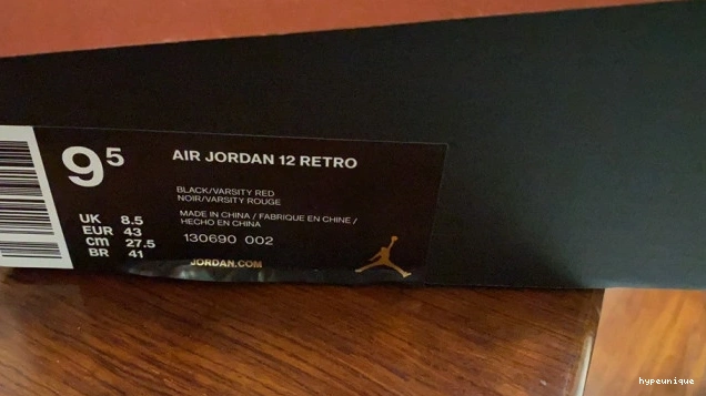 HYPE 12 Retro Jordan 002 130690 Game Flu (2016) 0724